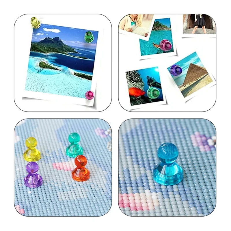 14 Teile/satz Starke Neodym Pinnwand Kegel Männer Pin Magnete Kühlschrank DIY Whiteboard Verwendet in Büro Werbung Bildung