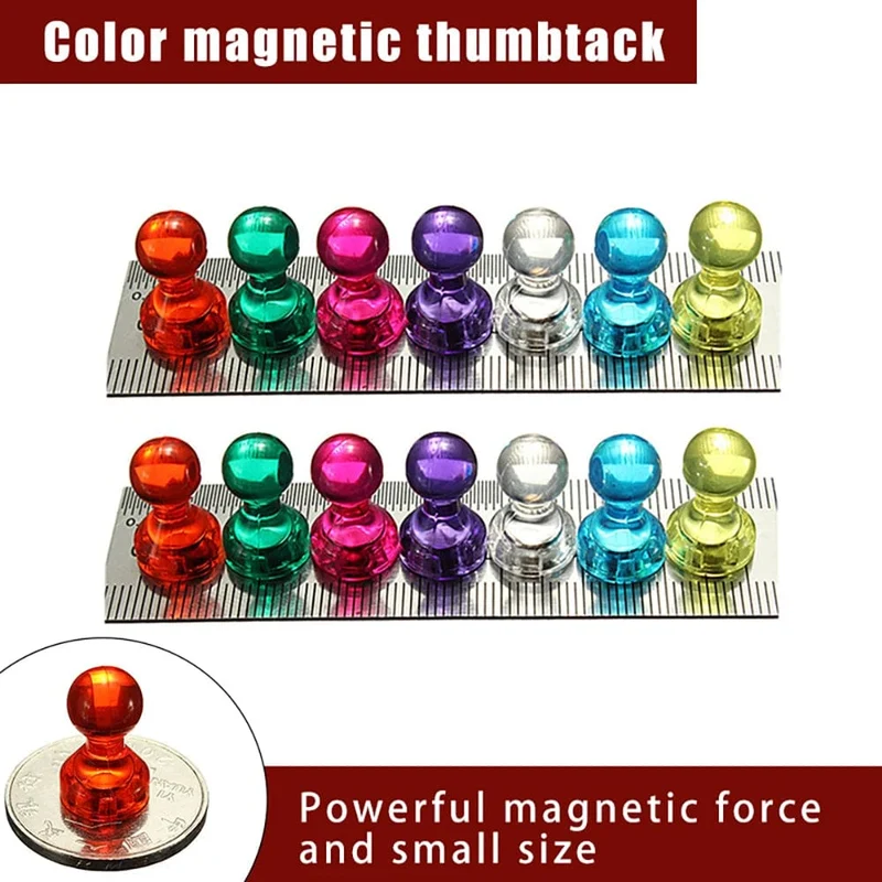 14 Teile/satz Starke Neodym Pinnwand Kegel Männer Pin Magnete Kühlschrank DIY Whiteboard Verwendet in Büro Werbung Bildung