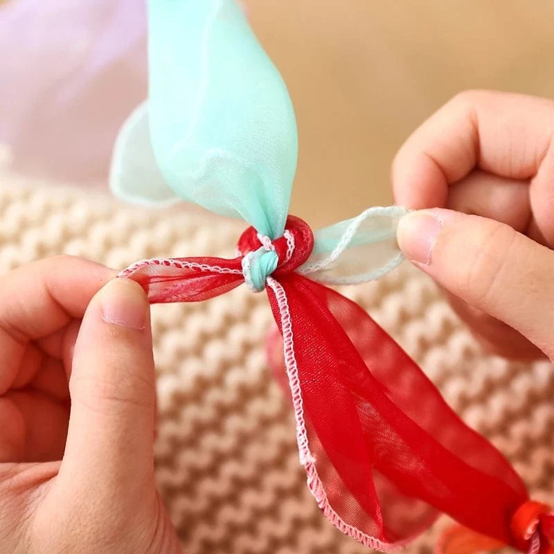 Baby Montessori Spielzeug Magische Taschentuchbox Baumwolle Pädagogische Lernaktivität Sensorisches Spielzeug Für Kinder Fingertraining Beschäftigt Brettspiel