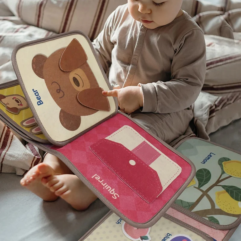 Baby Bücher Spielzeug Stoff Bücher Kinder Lernen Spiele Pädagogisches Spielzeug Baby Frühe Bildung Spielzeug Eltern-Kind-Interaktion