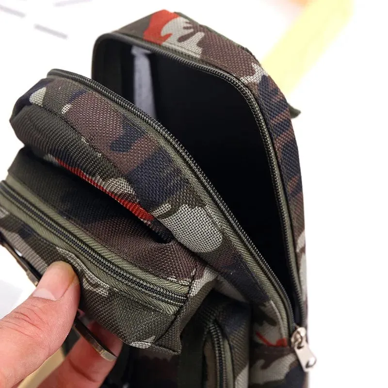 Mini-Schultasche Camouflage-Federmäppchen Aufbewahrungstasche für Schulbedarf Militärrucksack Federmäppchen Federmäppchen für Jungen Federmäppchen für Schüler