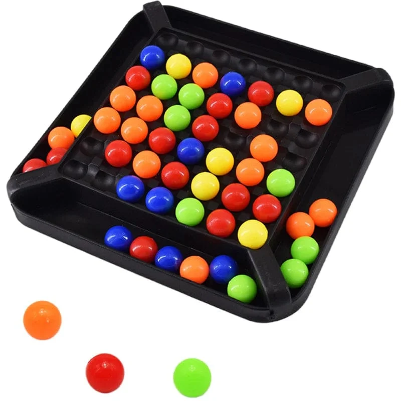 Farbbeseitigungsperle Eltern-Kind-Interaktion Kinderpuzzlespielzeug Brettspiel-Kampfspiele Lerngeschenke Klassifizierungsspielzeug