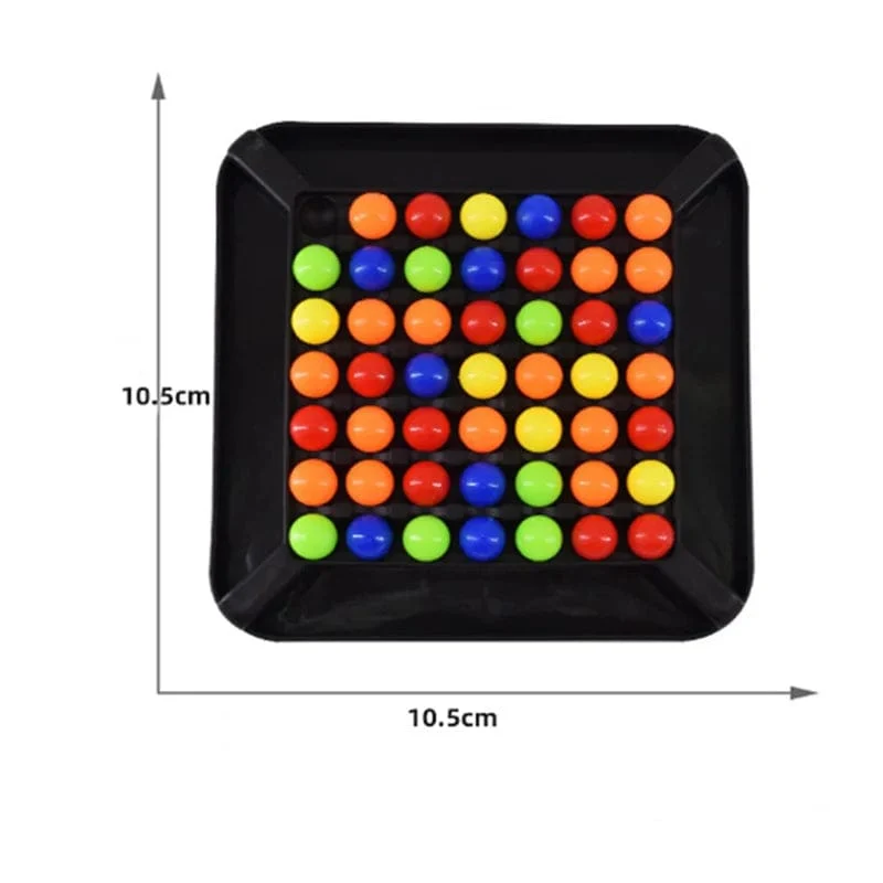 Farbbeseitigungsperle Eltern-Kind-Interaktion Kinderpuzzlespielzeug Brettspiel-Kampfspiele Lerngeschenke Klassifizierungsspielzeug
