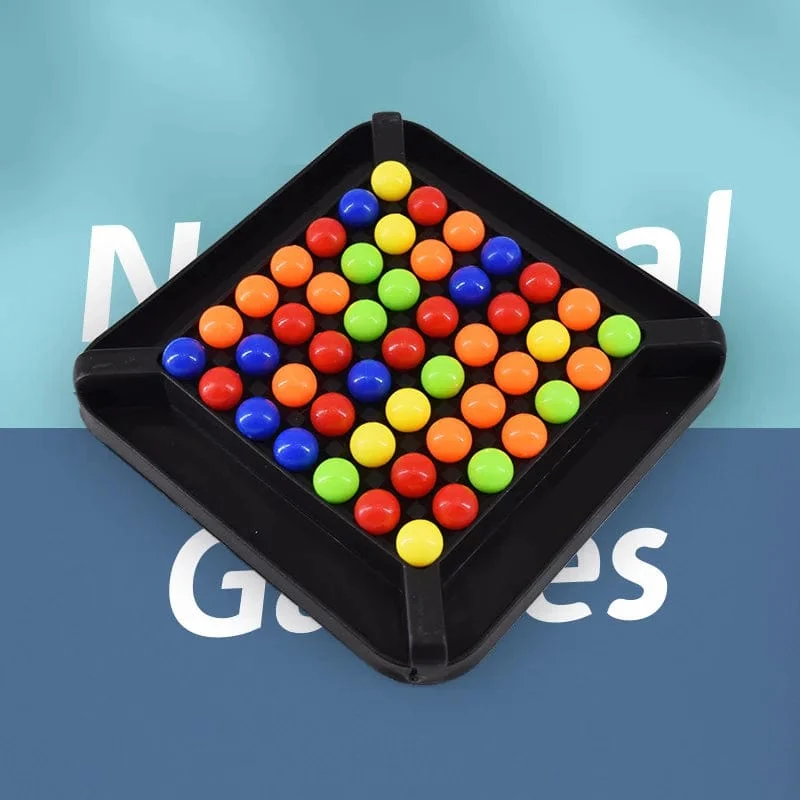 Farbbeseitigungsperle Eltern-Kind-Interaktion Kinderpuzzlespielzeug Brettspiel-Kampfspiele Lerngeschenke Klassifizierungsspielzeug