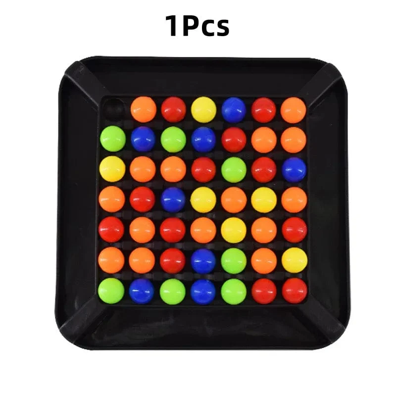 Farbbeseitigungsperle Eltern-Kind-Interaktion Kinderpuzzlespielzeug Brettspiel-Kampfspiele Lerngeschenke Klassifizierungsspielzeug