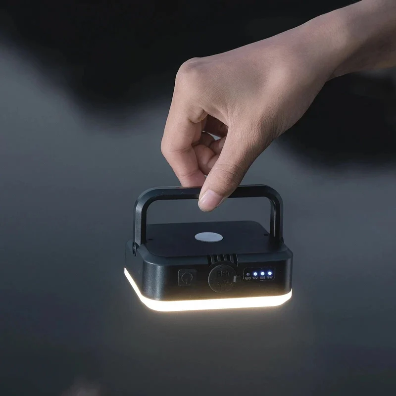 LED Camping Licht USB Lade Tragbare Zelt Laterne Notfall Taschenlampe Nacht Vierten Gang Dimmen Outdoor Wandern