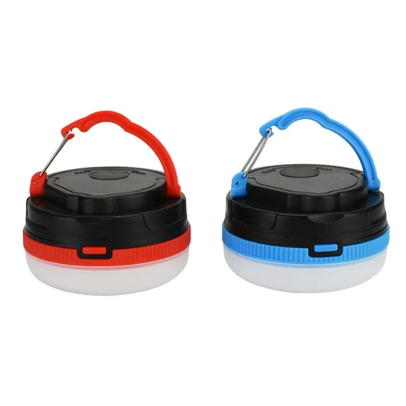 LED-Campingleuchte, 3 Beleuchtungsmodi, hängende Campinglampe, Notlicht mit Magnet für Arbeiten im Freien, Zelt, Wandern