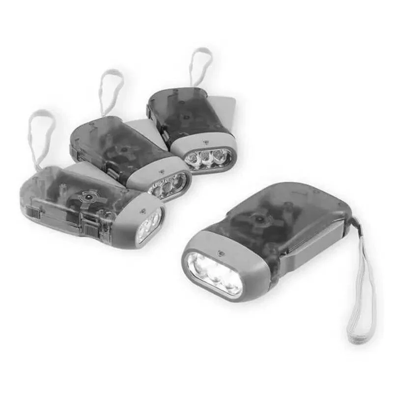 3 LED Hand Drücken Dynamo Kurbel Power Wind Up Taschenlampe Licht Hand Drücken Kurbel Camping Lampe Licht für Outdoor hause
