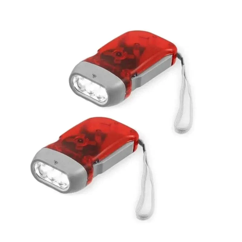 3 LED Hand Drücken Dynamo Kurbel Power Wind Up Taschenlampe Licht Hand Drücken Kurbel Camping Lampe Licht für Outdoor hause
