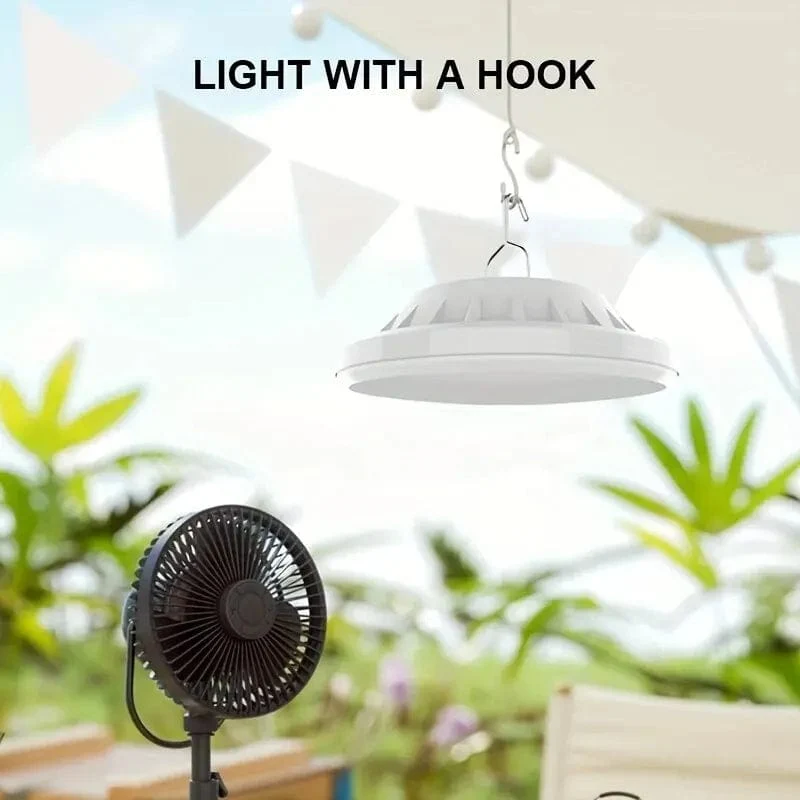 Wiederaufladbare LED-Campingleuchte – hohe Lumen, wasserdicht, 3 Beleuchtungsmodi – ideal für Wanderungen und Außenbeleuchtung