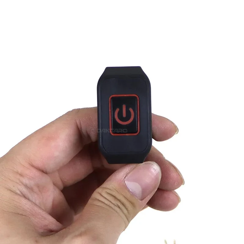 Motorrad-Lenkerschalter mit LED-Licht 7/8'' 22mm Momentry Button für Electric Star Kill Wasserdichter Steuerschalterknopf