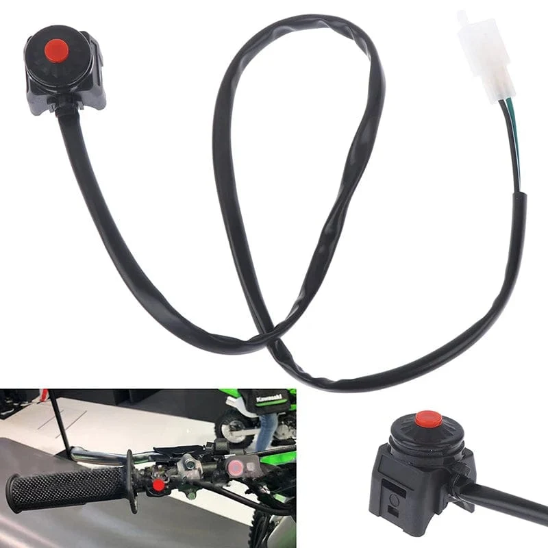 JETTING 22mm Lenker Zündung Schalter Motorrad Universal Push Button 12V ATV Off Road Motocross Dirt Bike Controller