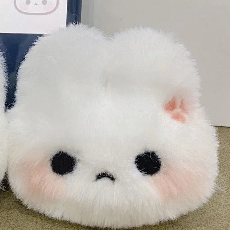 Cartoon Plüsch Kaninchen Puppe Spielzeug Schlüsselanhänger süße süße Tasche Anhänger Charms Auto Schlüsselanhänger Zubehör für Frauen Paare Kawaii Geschenk