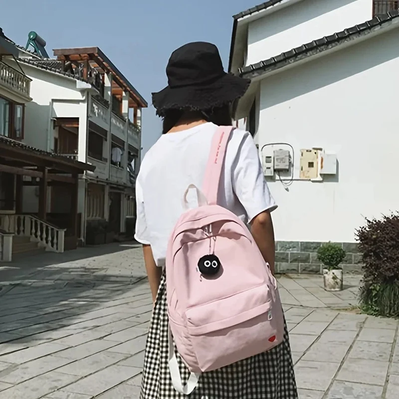 3 Stück kleine Brikett-Anhänger aus Plüsch als Schlüsselanhänger, passend für Taschenanhänger, Geldbörsen-Accessoire für Fans des Comics Miyazaki Hayao