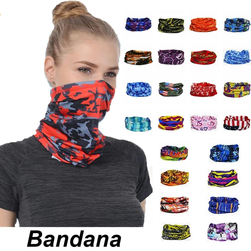 Mode für Männer und Frauen, Kopf, Gesicht, Hals, Sonnenschutz, Kragen, Gamasche, Schlauch, Bandana, Schal, Sport, Kopfbedeckung, Schal, staubdicht, Outdoor, Angeln
