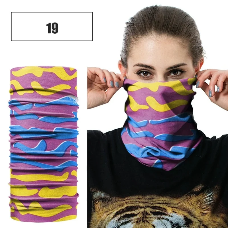 Mode für Männer und Frauen, Kopf, Gesicht, Hals, Sonnenschutz, Kragen, Gamasche, Schlauch, Bandana, Schal, Sport, Kopfbedeckung, Schal, staubdicht, Outdoor, Angeln