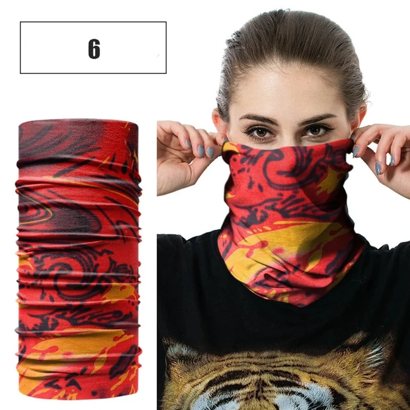Mode für Männer und Frauen, Kopf, Gesicht, Hals, Sonnenschutz, Kragen, Gamasche, Schlauch, Bandana, Schal, Sport, Kopfbedeckung, Schal, staubdicht, Outdoor, Angeln