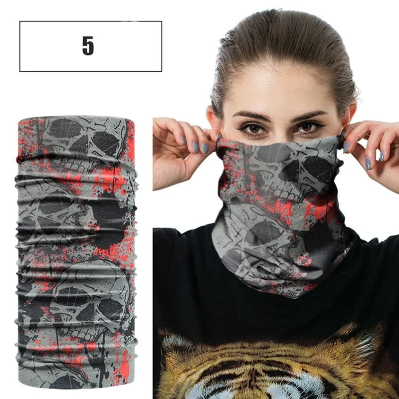 Mode für Männer und Frauen, Kopf, Gesicht, Hals, Sonnenschutz, Kragen, Gamasche, Schlauch, Bandana, Schal, Sport, Kopfbedeckung, Schal, staubdicht, Outdoor, Angeln