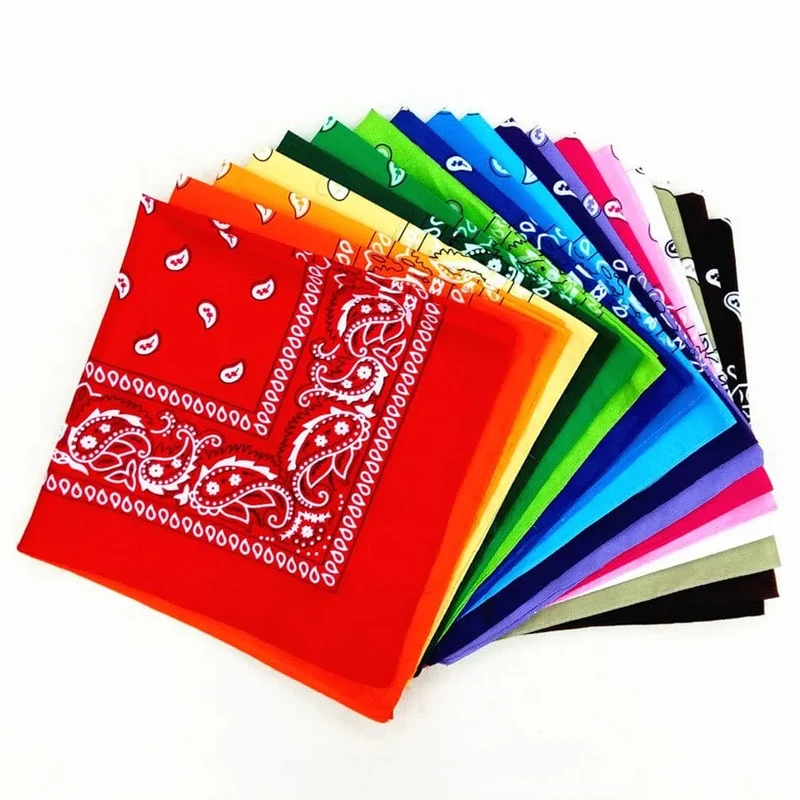 Mode Bohemian Print Bandana Haarbänder Hip Hop Mann Frauen Outdoor Unisex Stirnbänder Band Handgelenk Wraps Gesichtsmaske Taschentuch