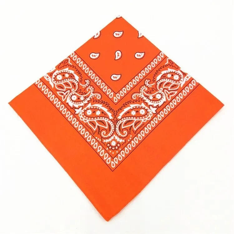 Mode Bohemian Print Bandana Haarbänder Hip Hop Mann Frauen Outdoor Unisex Stirnbänder Band Handgelenk Wraps Gesichtsmaske Taschentuch