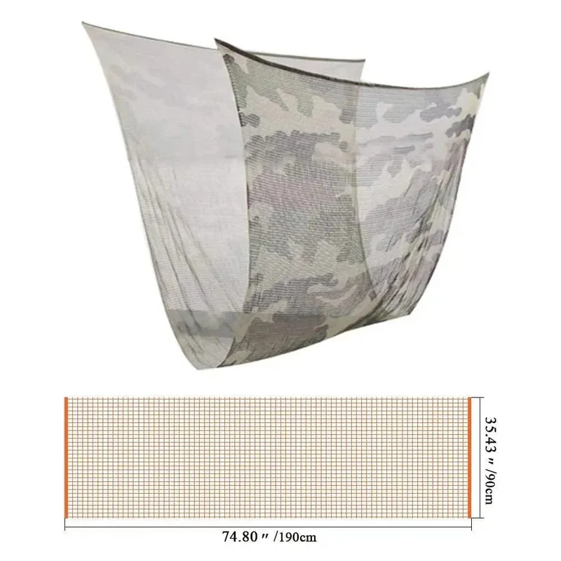 Camouflage Netting Tactical Mesh Net Camo Schal für Wargame Sport Jagd Schießen Wild Fotografie Sniper Camo Mesh Schals