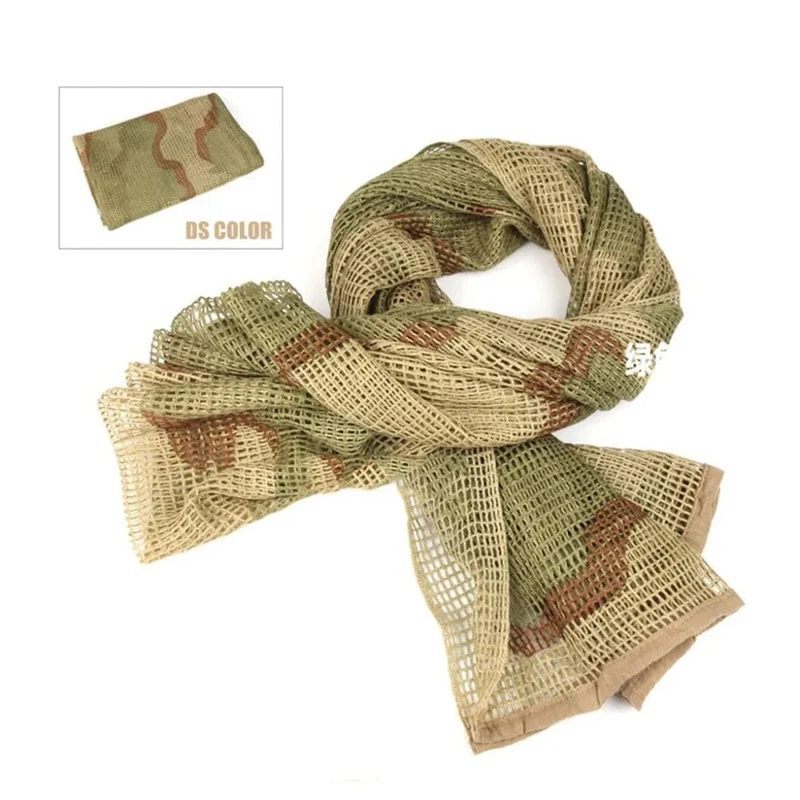 Camouflage Netting Tactical Mesh Net Camo Schal für Wargame Sport Jagd Schießen Wild Fotografie Sniper Camo Mesh Schals