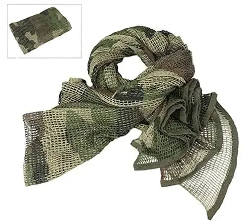 Camouflage Netting Tactical Mesh Net Camo Schal für Wargame Sport Jagd Schießen Wild Fotografie Sniper Camo Mesh Schals