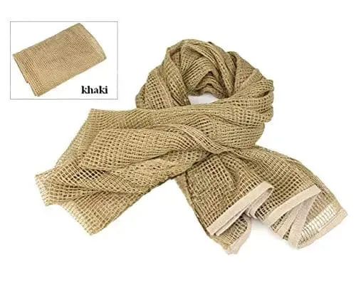 Camouflage Netting Tactical Mesh Net Camo Schal für Wargame Sport Jagd Schießen Wild Fotografie Sniper Camo Mesh Schals