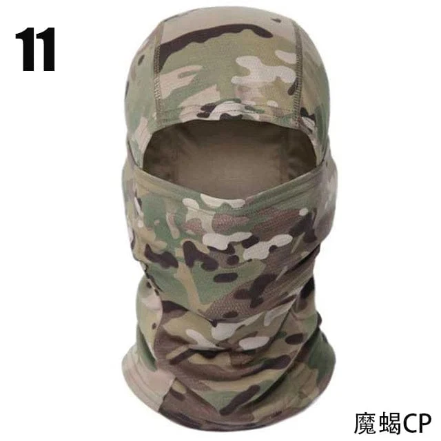 Taktische Camouflage Sturmhaube Vollgesichtsmaske Ski Fahrrad Radfahren Armee Jagd Kopfbedeckung Schal Multicam Militär Airsoft Cap Männer