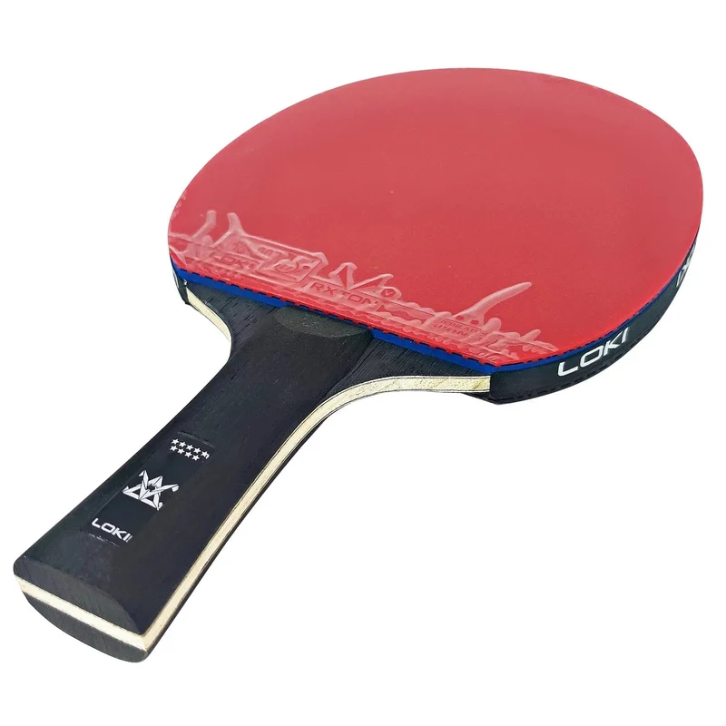 Loki E-Serie Tischtennis Schläger Professionelle Carbon Klinge Ping Pong Schläger Paddel Hohe Elastische Gummi