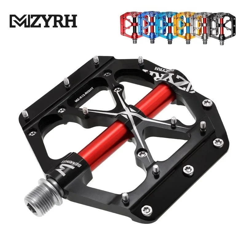 Fahrradpedale 3 Lager MTB Anti-Rutsch Ultraleicht Aluminium Mountain Road Bike Plattform Pedale Fahrradzubehör