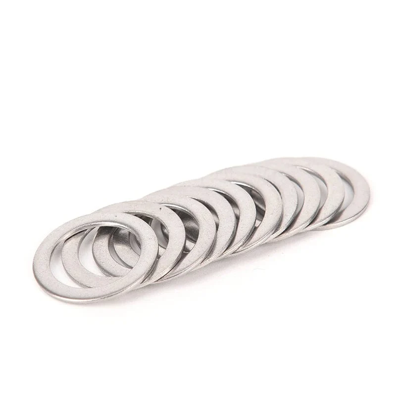10 Stücke 2 cm Edelstahl Fahrrad Pedal Spacer Kurbel Radfahren MTB Bike Edelstahl Ring Scheiben