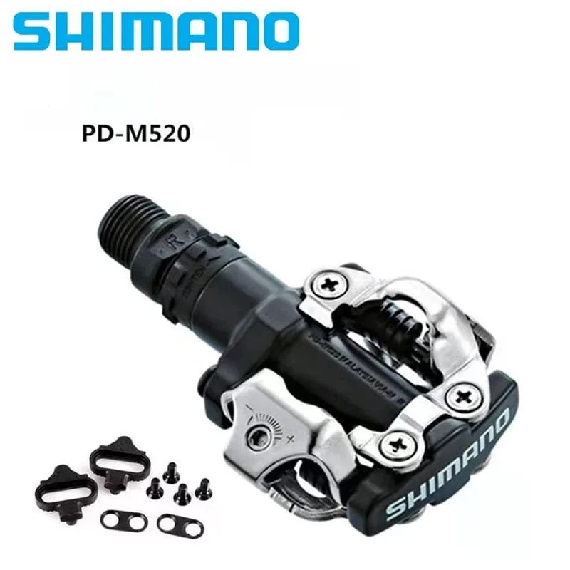 Shimano PD M520 Mountainbike Pedal für Deore SLX XT MTB Fahrrad Self-locking Lock Füße Fahrrad Teile Fahrrad Zubehör