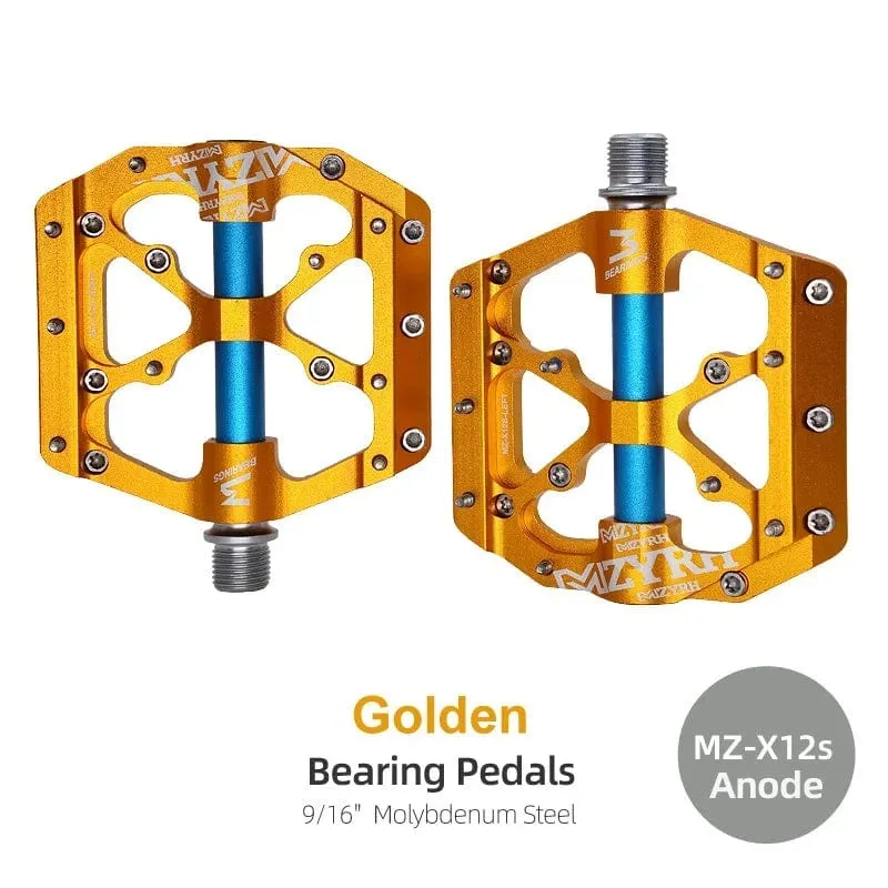 3 lager Fahrrad Pedale Ultraleicht Anti-slip CNC BMX MTB Rennrad Pedal Radfahren Sealed Bearing Bike Pedale