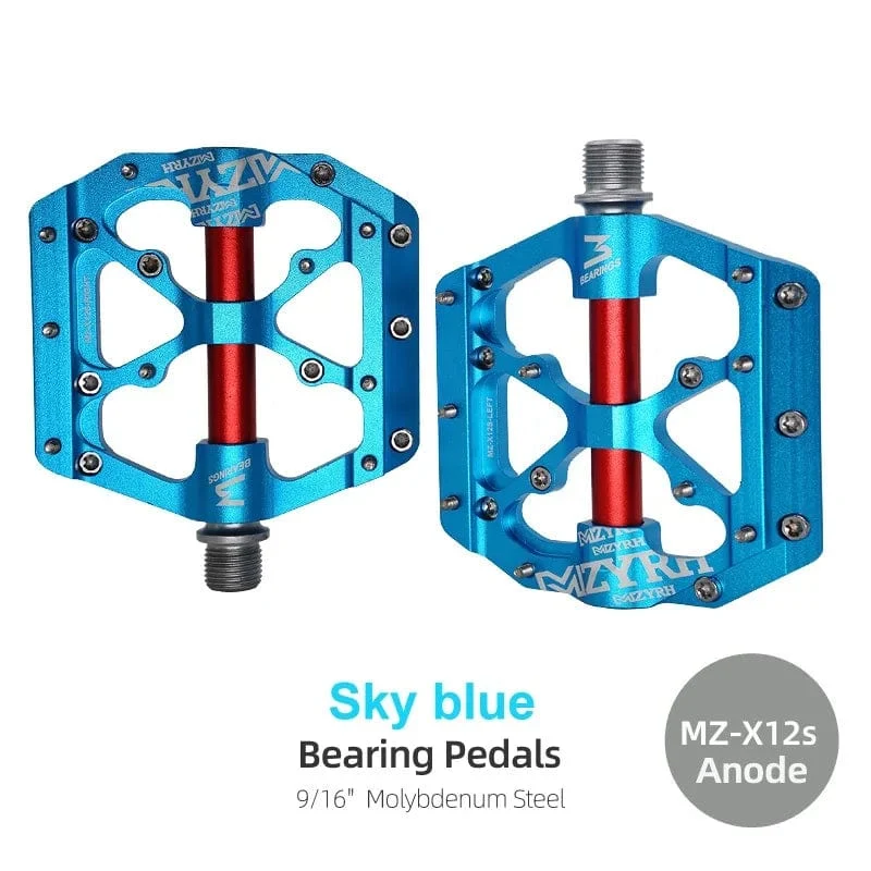 3 lager Fahrrad Pedale Ultraleicht Anti-slip CNC BMX MTB Rennrad Pedal Radfahren Sealed Bearing Bike Pedale