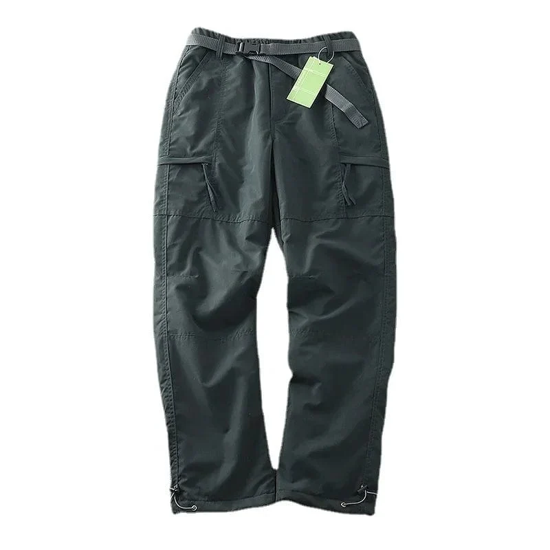 Camping-Jagdausrüstungshose Deutschland Winddichte wasserdichte Plüsch-Softshell-Hose Outdoor-Männer Straight Multi Bag Overalls