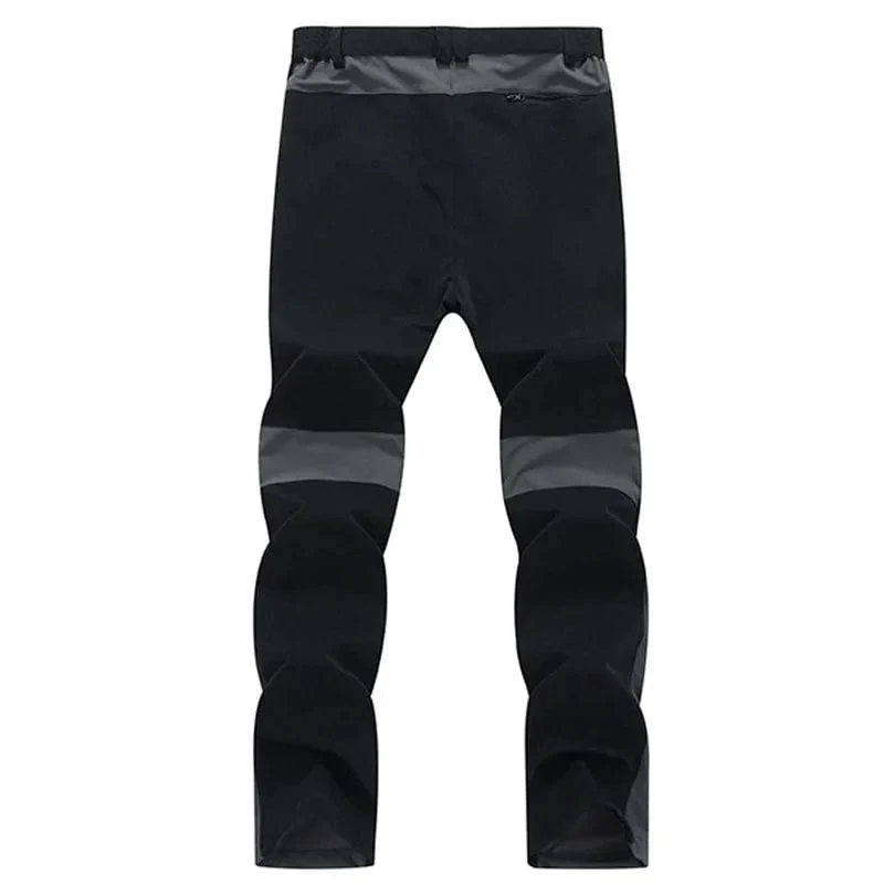 TRVLWEGO Männer Wandern Camping Hosen Verschleißfeste Schnell Trocknende Anti-UV-Hose Wasserdichte Elastische Hose 5XL Klettern Trekking Sommer