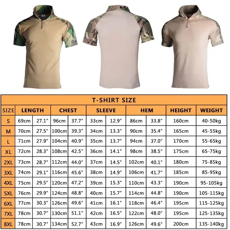 Militärische Camo-Shirts, T-Shirts für Herren, Outdoor, Airsoft, taktisches Combat-Shirt, Jagdkleidung, Tops, Trainingskleidung, Armee-T-Shirt, Wandern