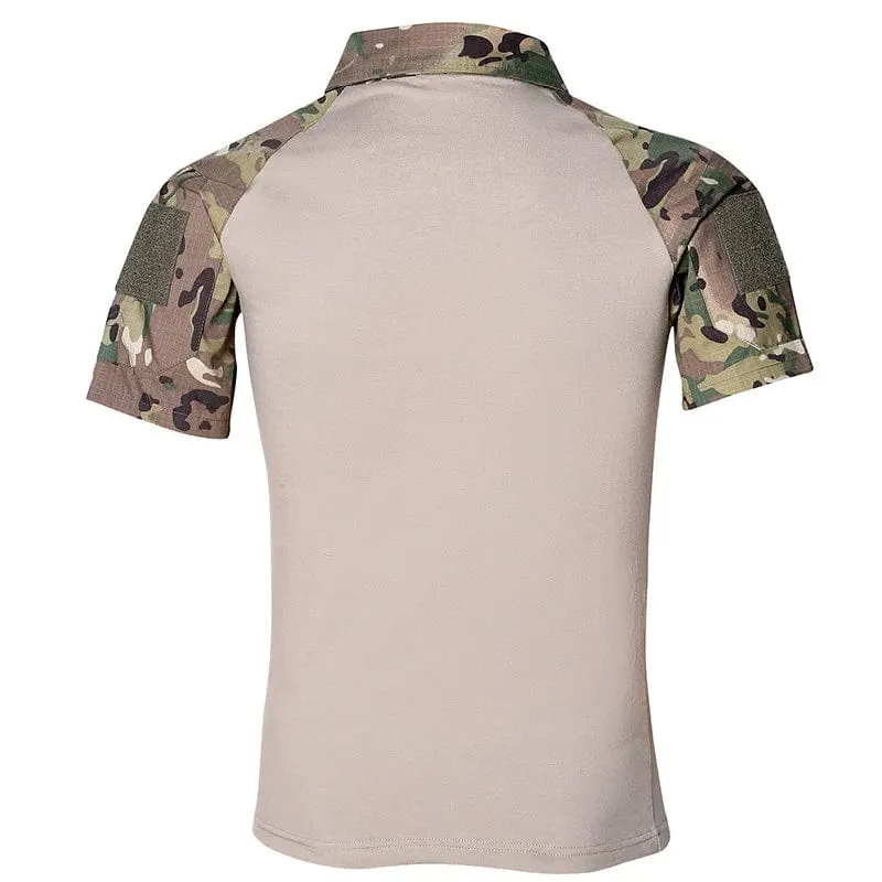 Militärische Camo-Shirts, T-Shirts für Herren, Outdoor, Airsoft, taktisches Combat-Shirt, Jagdkleidung, Tops, Trainingskleidung, Armee-T-Shirt, Wandern