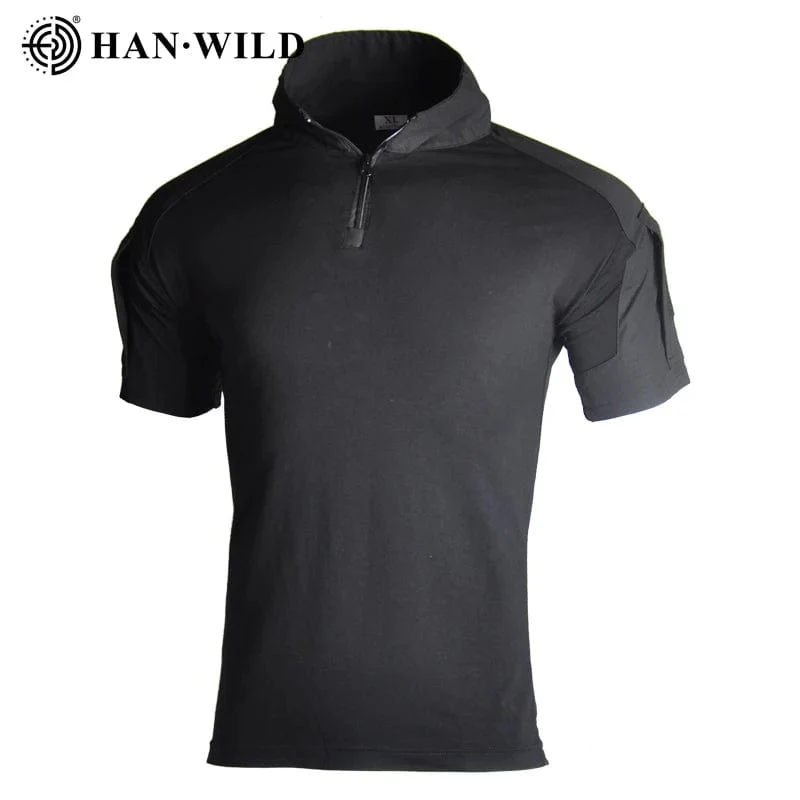 Militärische Camo-Shirts, T-Shirts für Herren, Outdoor, Airsoft, taktisches Combat-Shirt, Jagdkleidung, Tops, Trainingskleidung, Armee-T-Shirt, Wandern