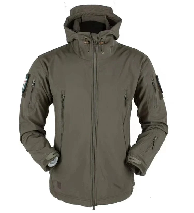 Männer Winter Wasserdicht Klettern SkiingTrekking Fleece Angeln Taktische Haifischhaut Militär Hosen Jacken Camping Wandern Hosen