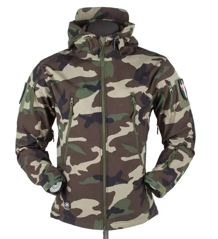 Männer Winter Wasserdicht Klettern SkiingTrekking Fleece Angeln Taktische Haifischhaut Militär Hosen Jacken Camping Wandern Hosen