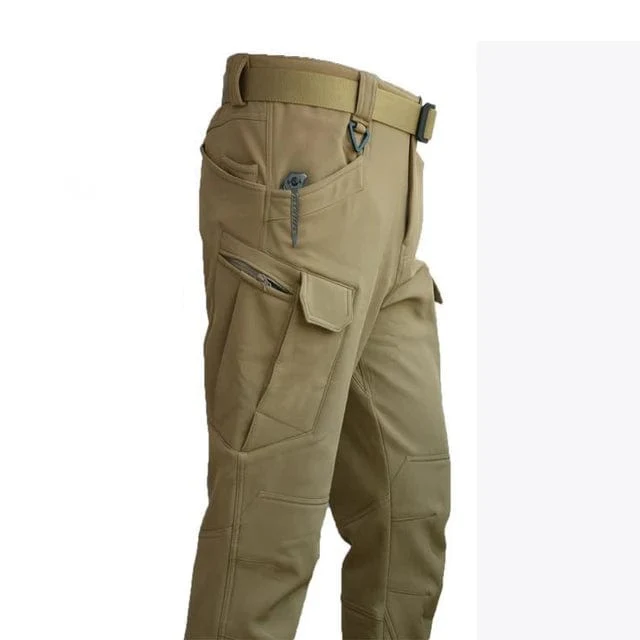 Männer Winter Wasserdicht Klettern SkiingTrekking Fleece Angeln Taktische Haifischhaut Militär Hosen Jacken Camping Wandern Hosen