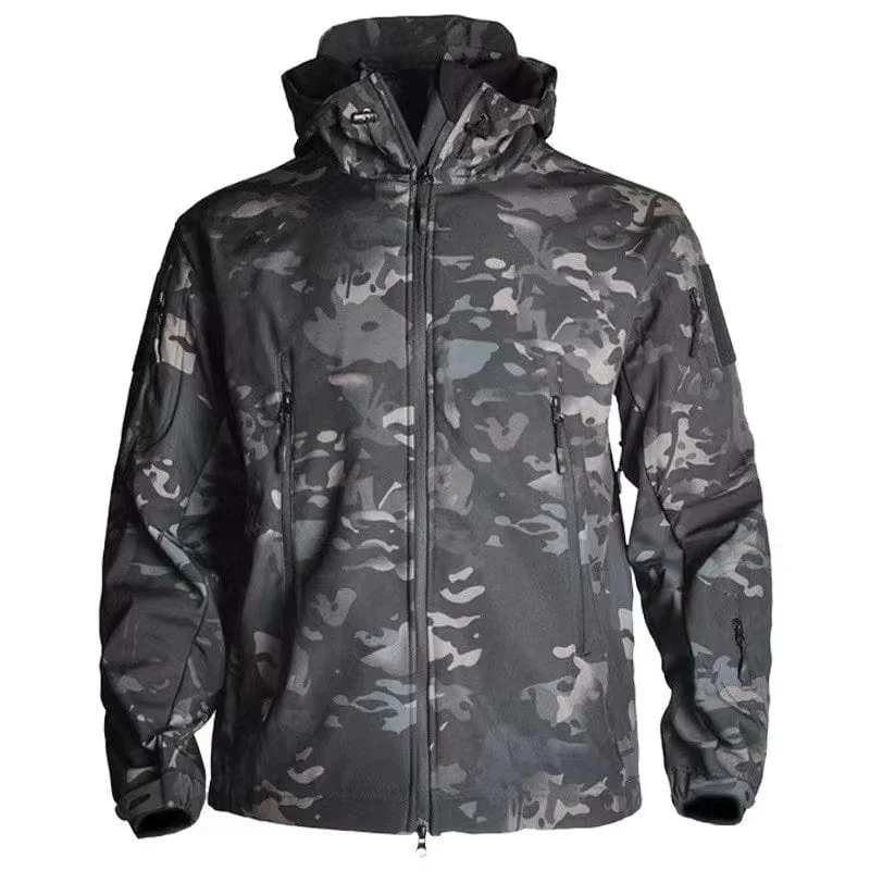 Männer Winter Wasserdicht Klettern SkiingTrekking Fleece Angeln Taktische Haifischhaut Militär Hosen Jacken Camping Wandern Hosen