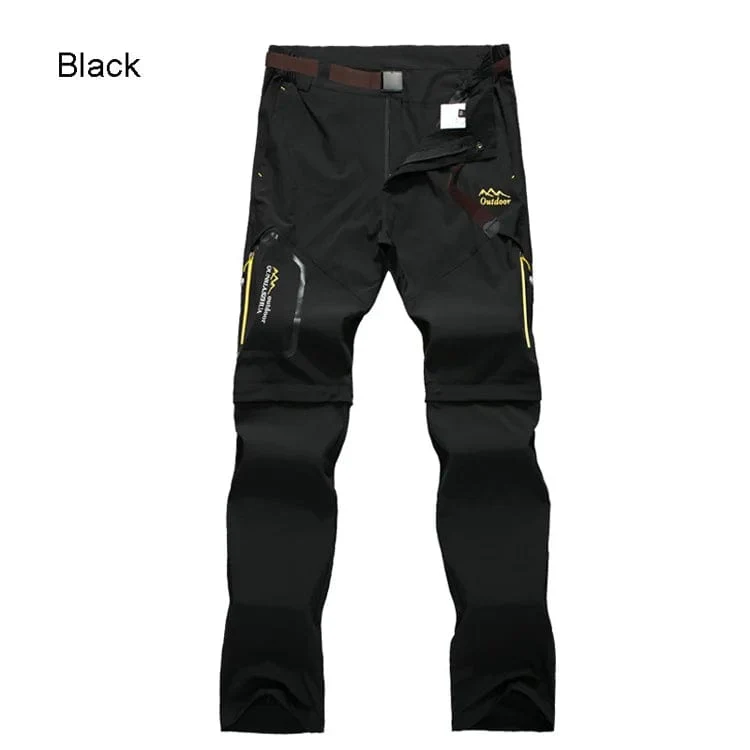 TRVLWEGO Herren-Camping-Wanderhose, Trekking-Hose mit hohem Stretchanteil, für den Sommer, dünn, wasserdicht, schnell trocknend, UV-beständig, für Outdoor-Reisen