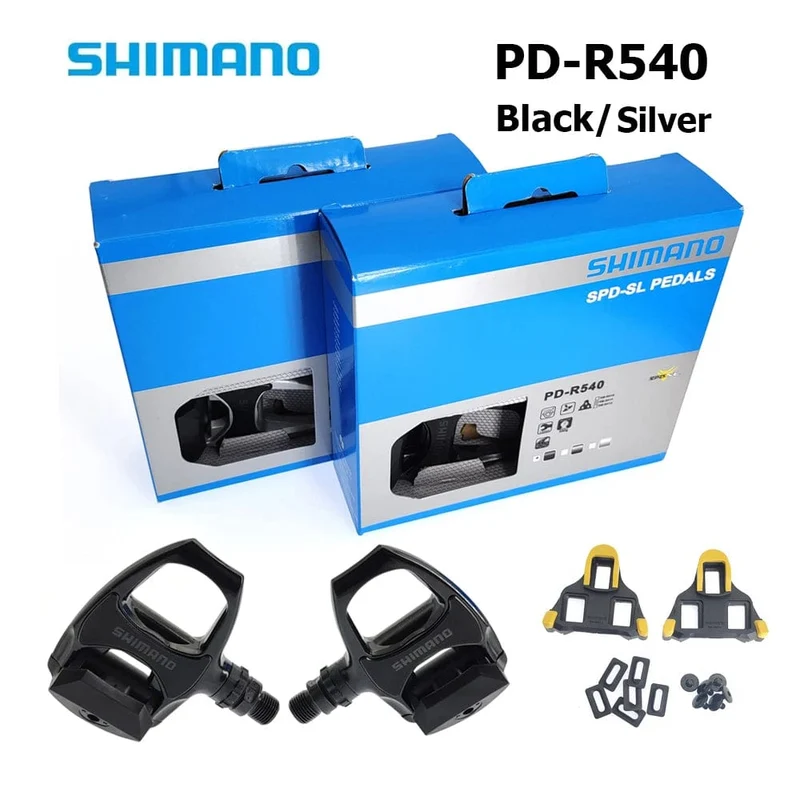 Shimano PD-R540 Pedal Rennrad Self-locking Pedale mit SH11 Cleat Fahrrad R540 Self-locking Straße Pedal Radfahren Locking Pedal