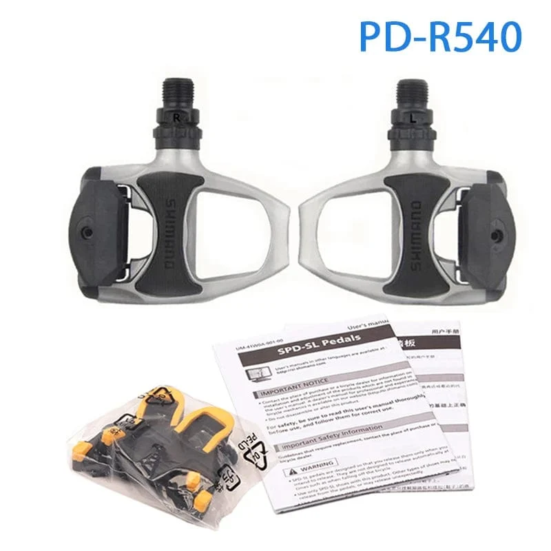 Shimano PD-R540 Pedal Rennrad Self-locking Pedale mit SH11 Cleat Fahrrad R540 Self-locking Straße Pedal Radfahren Locking Pedal
