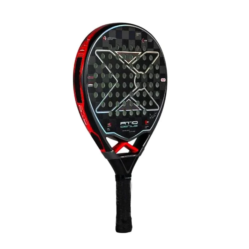 2024 Neuer Pala Padel Paddle-Tennisschläger mit weicher Oberfläche, Kohlefaser, weiche EVA-Oberfläche, Sportschläger für den Außenbereich