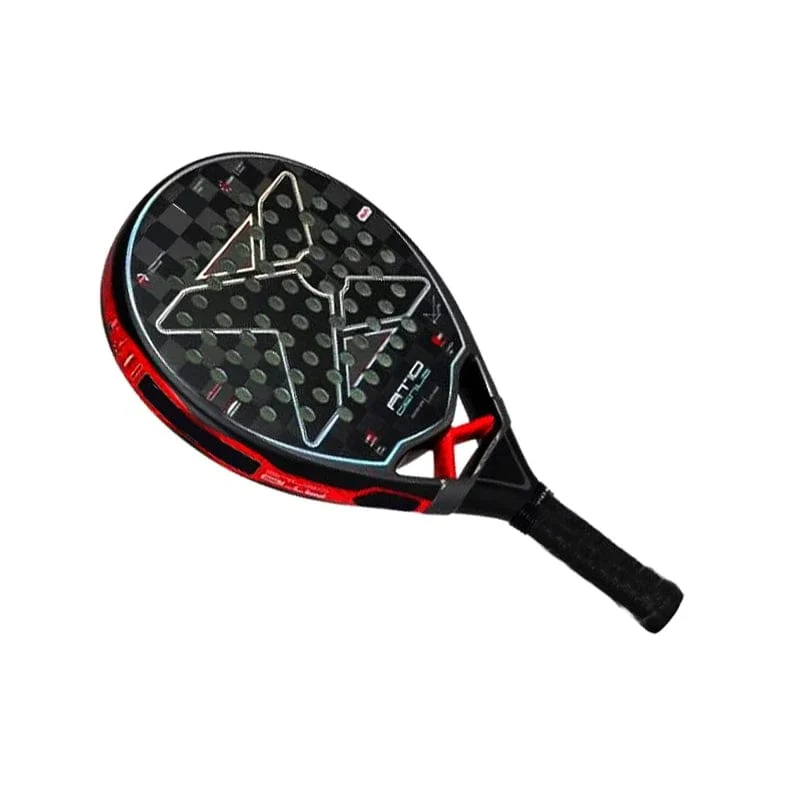 2024 neue Professionelle Padel Paddle Tennis Schläger Weiches Gesicht Carbon Faser Weiche EVA Gesicht Sport Schläger Im Freien Ausrüstung