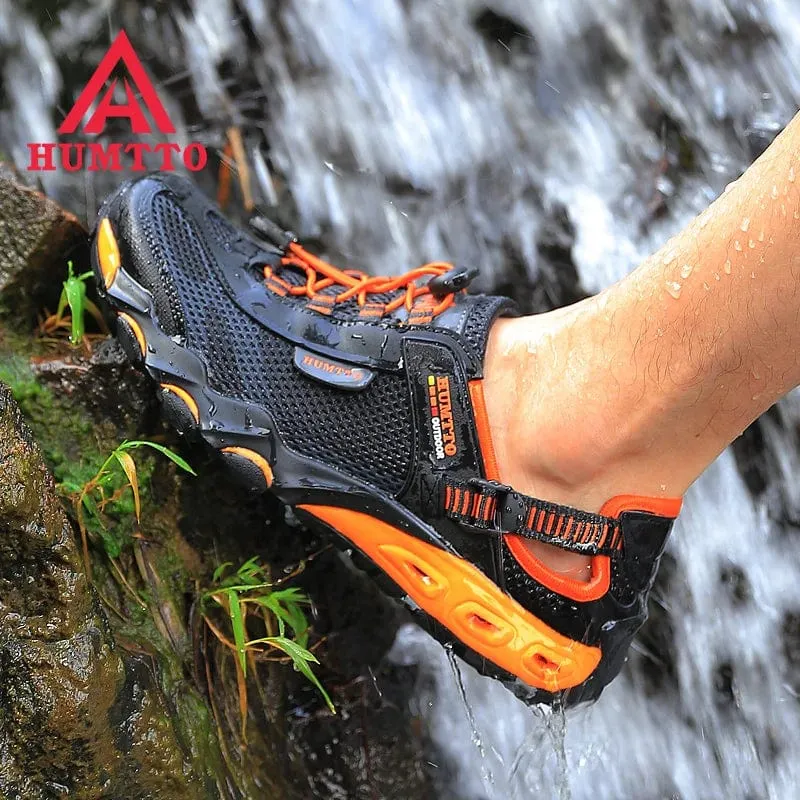 HUMTTO Sommer Wanderschuhe für Männer Outdoor Trekking Turnschuhe Frauen Klettern Sport Wandern Herren Weibliche Schuhe Wasser Strand Sandalen